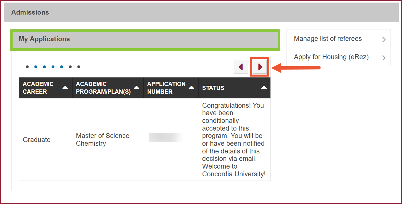 My Application My Application