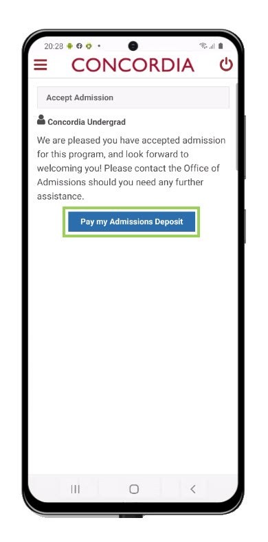 confirmation deposit confirmation deposit