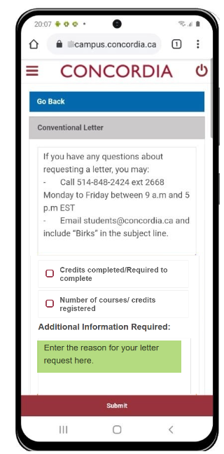 Credits completed / Required to complete Credits completed / Required to complete