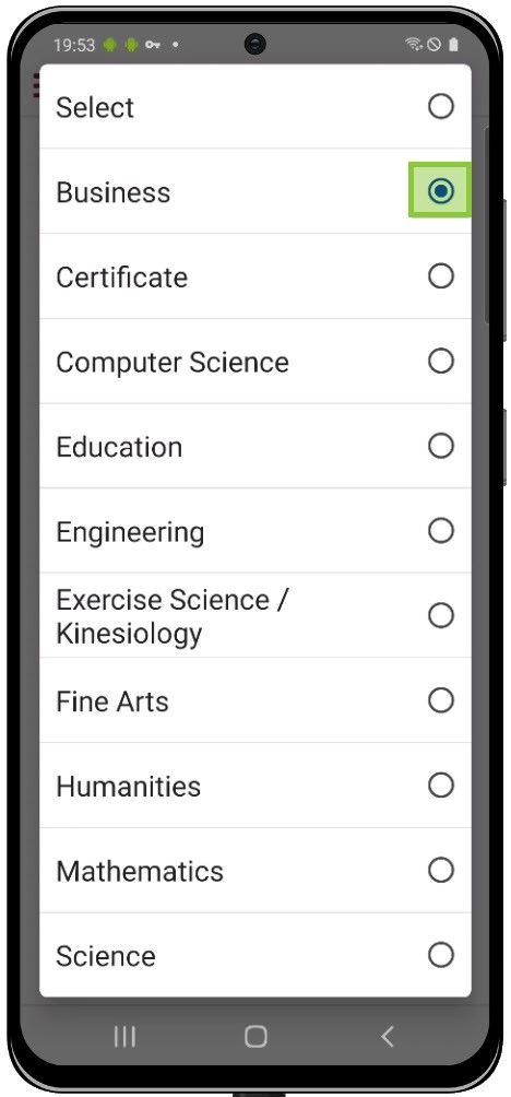 Academic Plan code