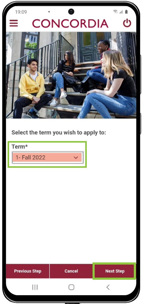 Select the term Select the term