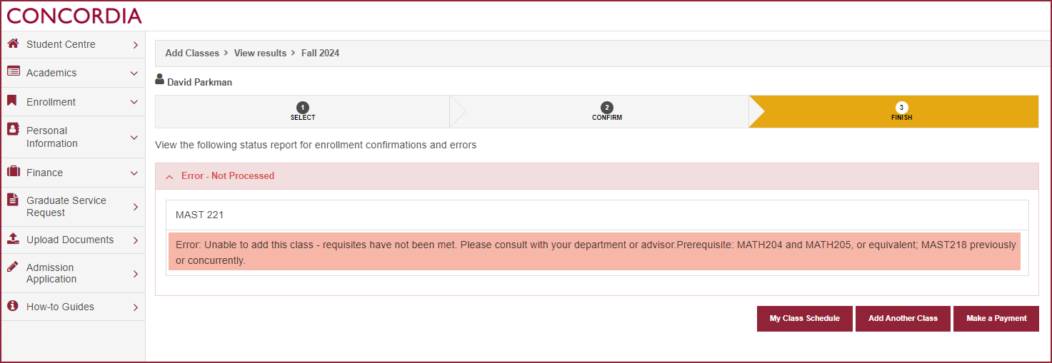 A desktop device screen grab showing how to enroll in a course.