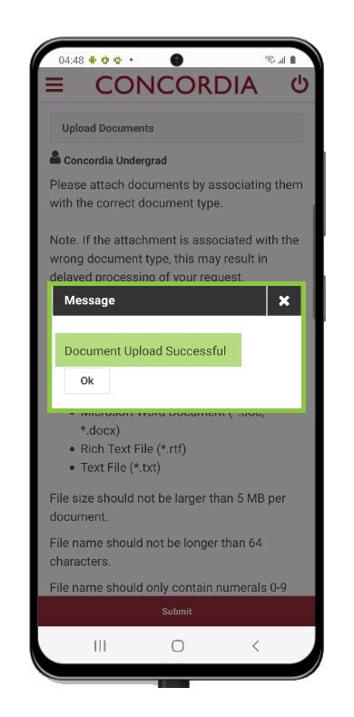 Upload results Upload results