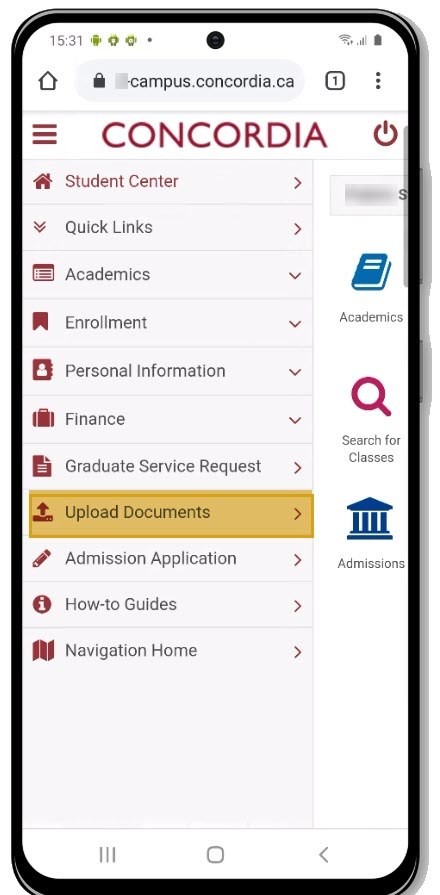 Select Upload Documents Select Upload Documents