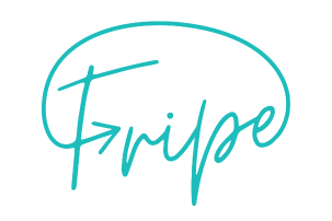 An image of two people looking at clothes on a clothing rack.