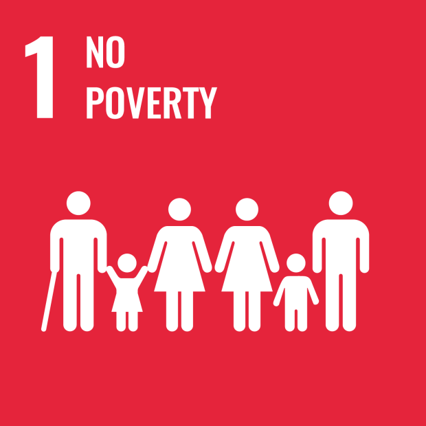UN Sustainable Development Goal number 1: No poverty