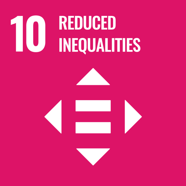 UN Sustainable Development Goal number 10: Reduced inequalities