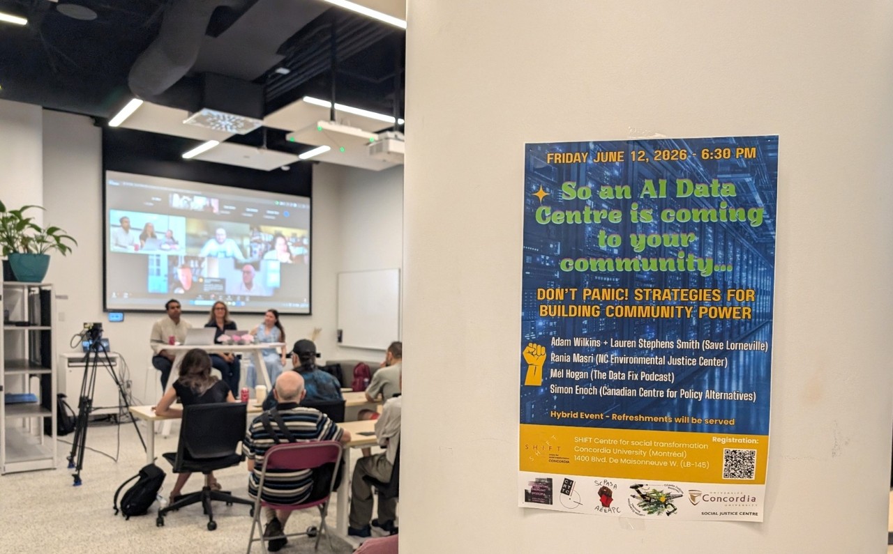 Photo of event at SHIFT "So an AI Data Centre is coming to your community..." on June 12 2026