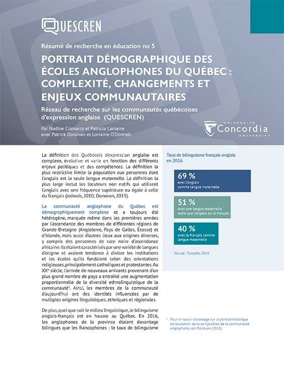 QUESCREN Education Research Brief 5