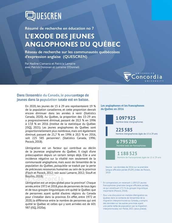 QUESCREN Education Research Brief 7