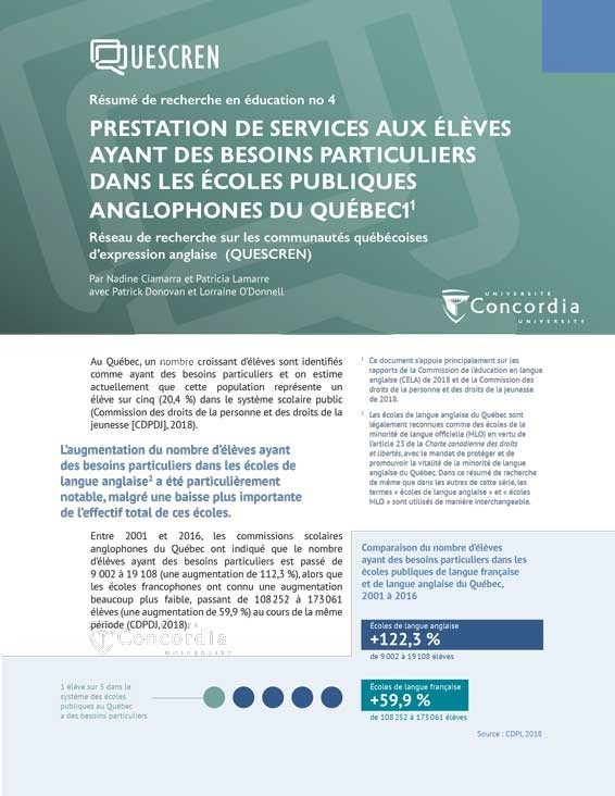 QUESCREN Education Research Brief 4