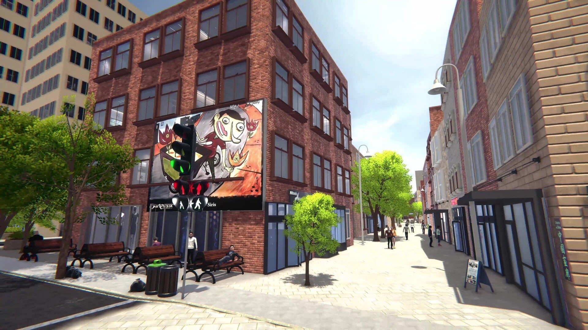 Le simulateur CITYplayer permet aux personnes utilisatrices de repenser l’aménagement des quartiers et d’observer en temps réel les effets sur le développement durable.