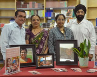 Jolly Sandhu’s in-laws, first two from left, and parents.