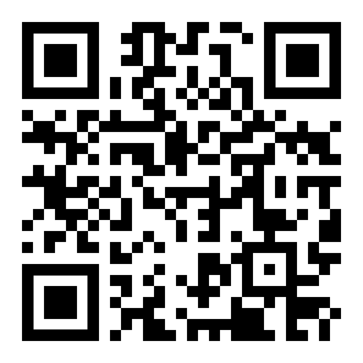 QR code for room booking