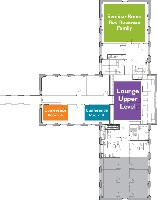 Upper floor plan