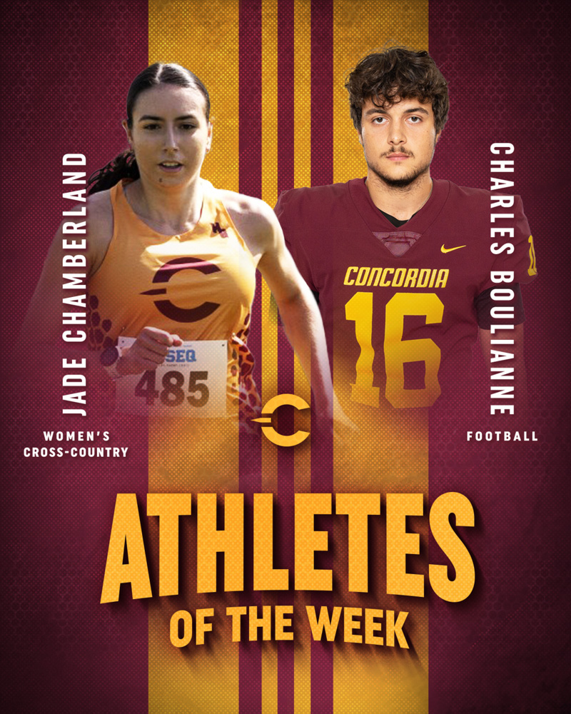 Athletes of the Week: Jade Chamberland, Charles Boulianne