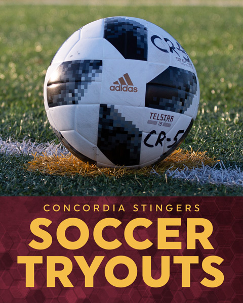Concordia Stingers Soccer Tryouts