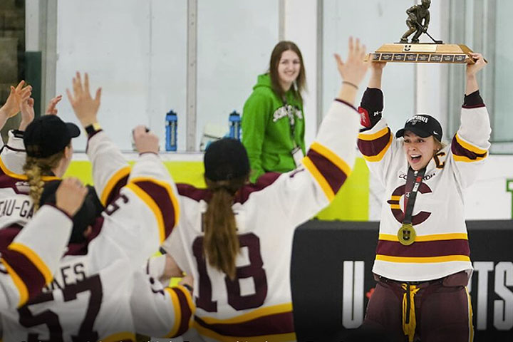 Video: Concordia captures 2nd women's hockey title in 3 years with win over Toronto News