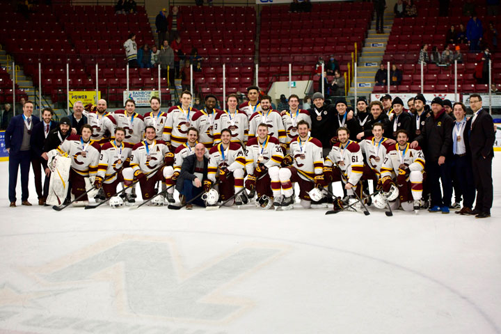 Stingers shutout Lakehead to earn berth at hockey nationals