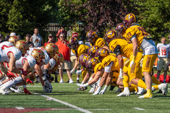 Les Stingers s'inclinent face à Laval lors du 37e Shrine Bowl