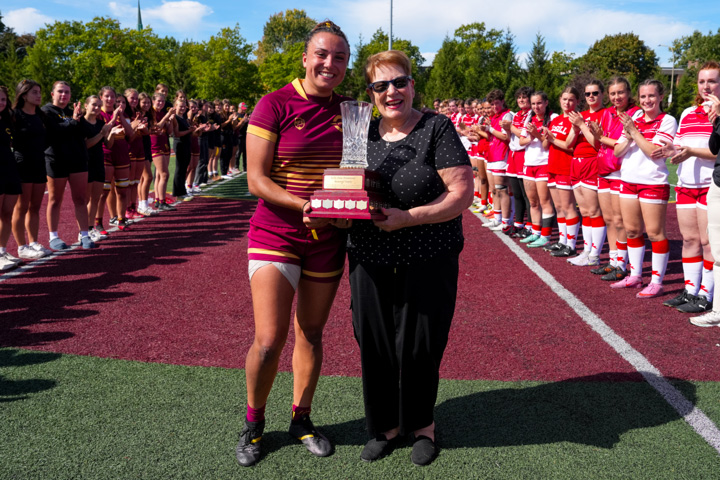 Les Stingers remportent la Coupe Kelly-Anne-Drummond grâce à une victoire de 71-0 contre McGill
