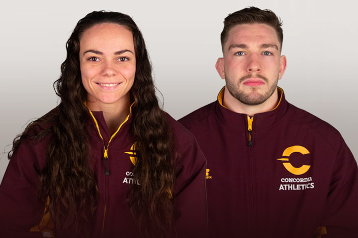 Wrestlers Laurence Beauregard and Alex Moore were dominant at the nationals.