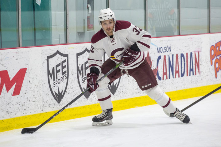 Carl Neill broke the deadlock in the sixth period of the playoff game.