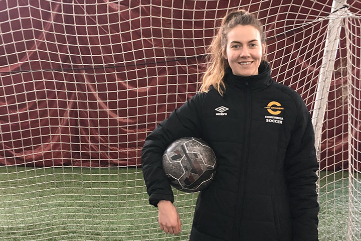 Claudia Asselin is adapting quickly to her new role as assistant coach.