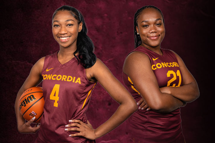 Nelly Owusu and Tricya St-Cyr
