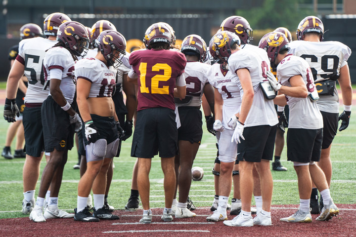 Football Preview: Vets setting the tone at training camp