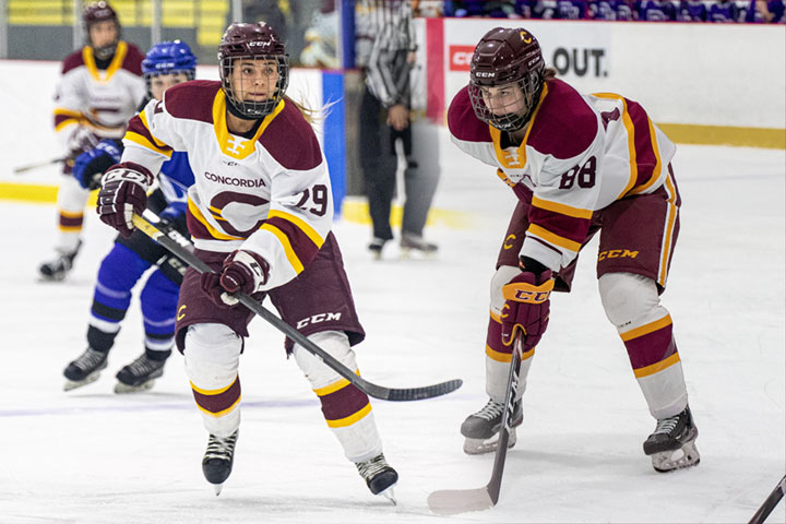 Emmy Fecteau (left) and Émilie Lavoie are heading to Calgary for the selection camps.