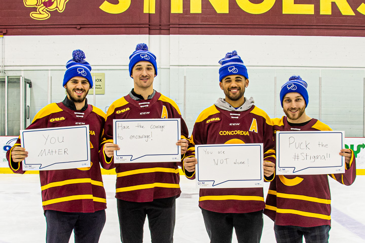 Join the men's hockey team to help the cause this Monday night.