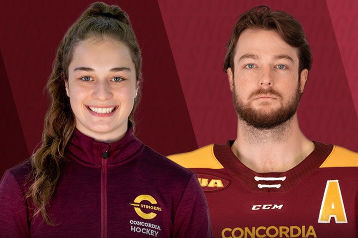 Lavoie, Hylland - Athletes of the Week