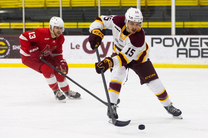Maxim Trépanier was on fire late in the season, scoring seven goals in his last three games.