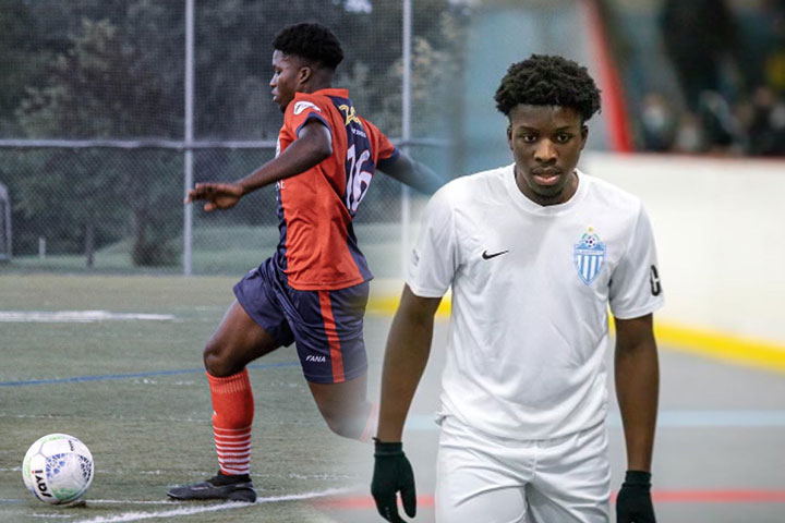 Jean-Marc Kalambayi (left) and Jean de Dieu Mbuyi will add speed to the lineup.