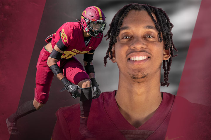 Sylvain Malick is the first Stinger football player in 15 years to win the prestigious award.