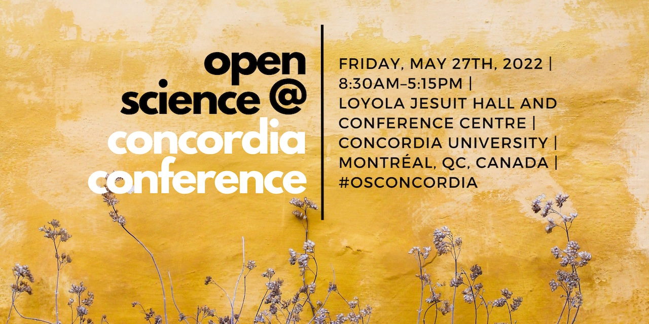 Open Science Concordia Concordia University