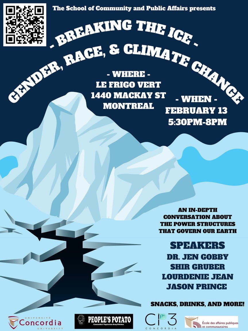 Breaking the Ice: Gender, Race, and Climate Change | Events - Concordia ...