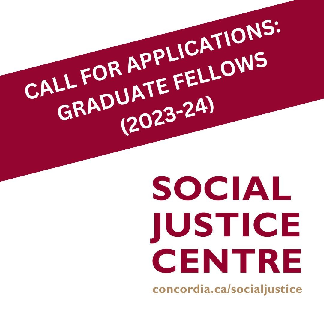 Graduate Fellowships Call for Applications 20232024 Concordia University