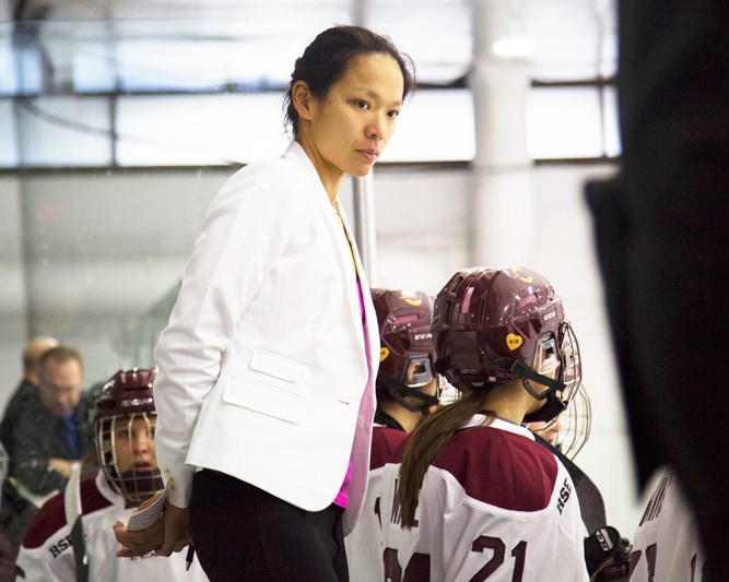 Leading by example meet Julie Chu, new Concordia women’s hockey coach