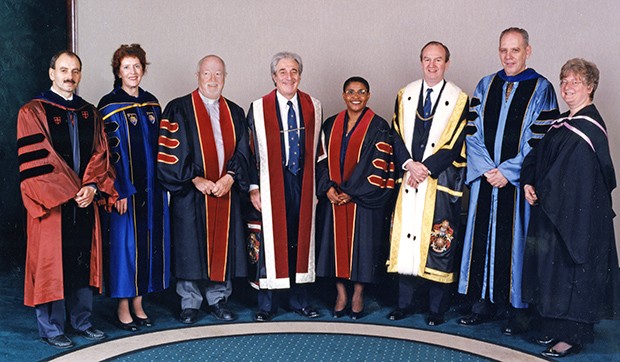 Honorary doctorate recipients 1997