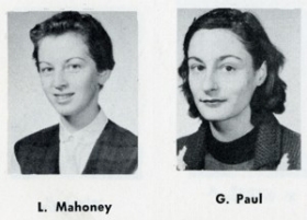 Loretta Mahoney and Gabrielle Paul