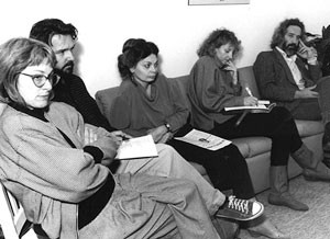 Micheline Lanctôt with her colleagues