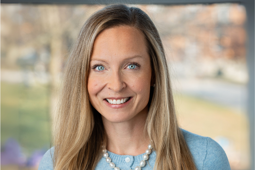 Photo of the presenter, Jessica Riddell