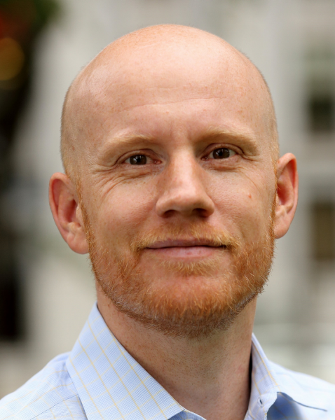 Photo of the presenter, Mike James Ross