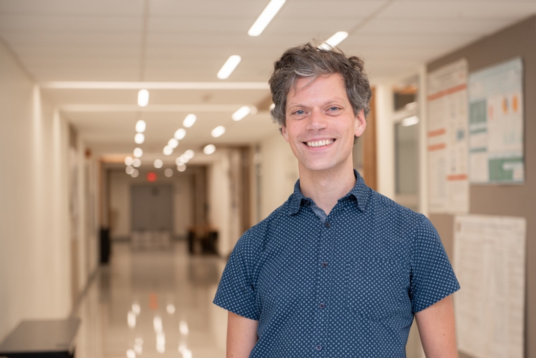 Photo of the speaker, Bhaskar Goswami