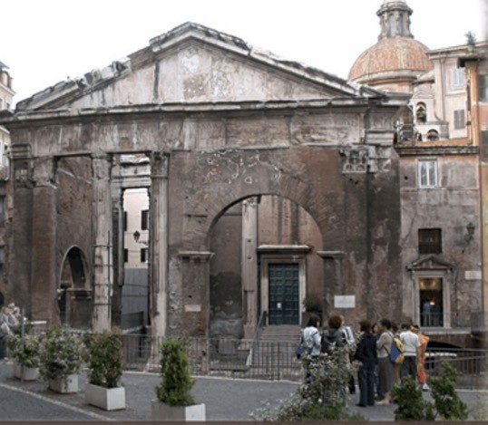 Aged European buildings
