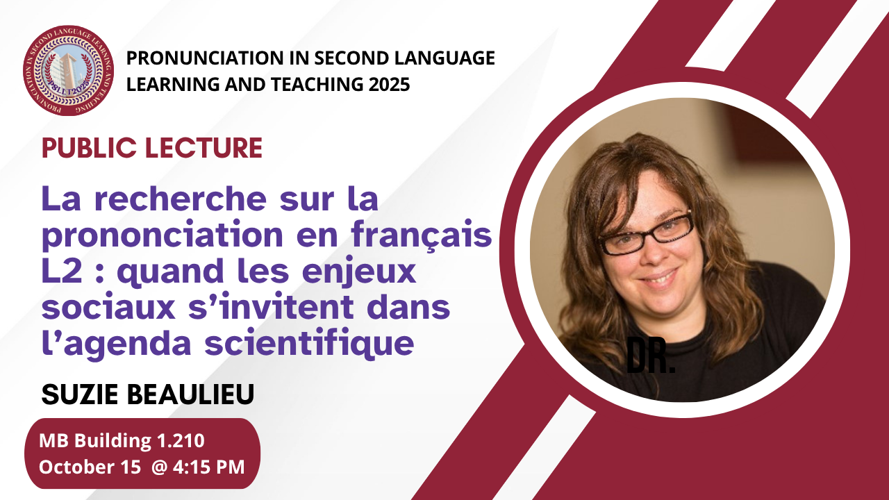 Suzie Beaulieu: Public Lecture