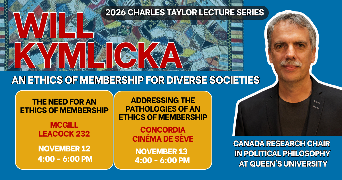 Will Kymlicka — Addressing the Pathologies of an Ethics of Membership