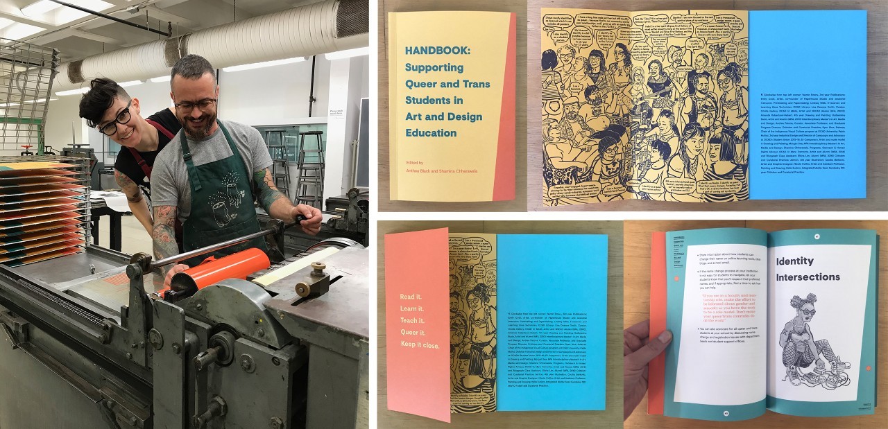 HANDBOOK: Supporting Queer and Trans Students in Art and Design Education